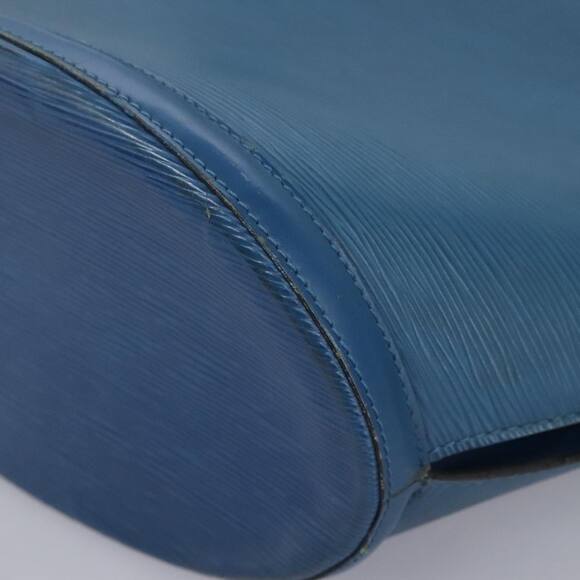 LOUIS VUITTON Epi Saint Jacques Shopping Shoulder Bag Blue M52275 - Picture 14 of 16